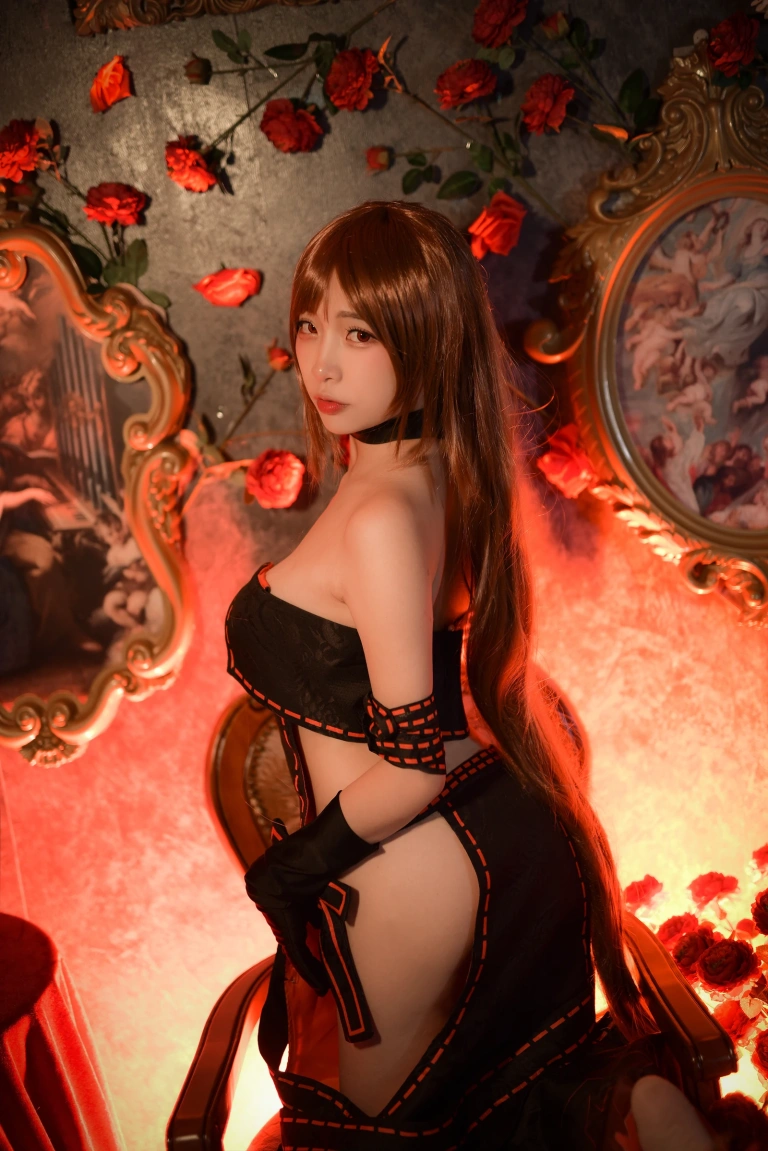 二佐Nisa《Fate虞美人》主题写真：24张全套美图