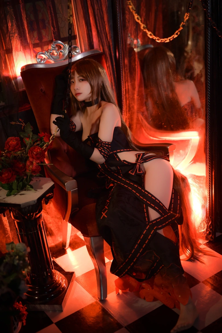 二佐Nisa《Fate虞美人》主题写真：24张全套美图