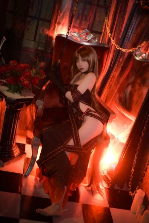 二佐Nisa《Fate虞美人》主题写真：24张全套美图