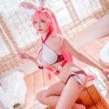 二佐Nisa《八重樱》主题写真：13张全套美图