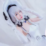 二佐Nisa《碧蓝航线 光辉》主题写真：36张全套美图