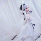 二佐Nisa《碧蓝航线 光辉》主题写真：36张全套美图