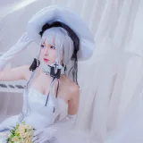 二佐Nisa《碧蓝航线 光辉》主题写真：36张全套美图