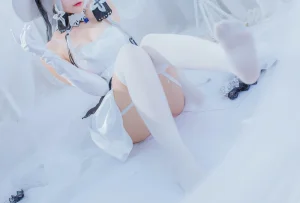 二佐Nisa《碧蓝航线 光辉》主题写真：36张全套美图