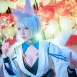 二佐Nisa《碧蓝航线 加贺》主题写真：40张全套美图
