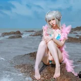 二佐Nisa《碧蓝可畏泳装》主题写真：27张全套美图