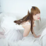 二佐Nisa《私房白婚纱》主题写真：28张全套美图