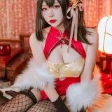 二佐Nisa《大凤旗袍》主题写真：41张全套美图