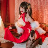 二佐Nisa《大凤旗袍》主题写真：41张全套美图
