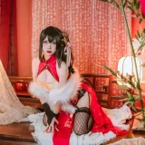 二佐Nisa《大凤旗袍》主题写真：41张全套美图