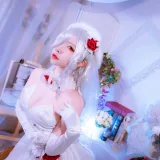二佐Nisa《花嫁》主题写真：40张全套美图