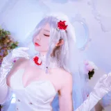 二佐Nisa《花嫁》主题写真：40张全套美图