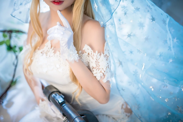 二佐Nisa《花嫁》主题写真：40张全套美图