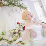 二佐Nisa《花嫁》主题写真：40张全套美图