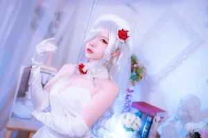 二佐Nisa《花嫁》主题写真：40张全套美图