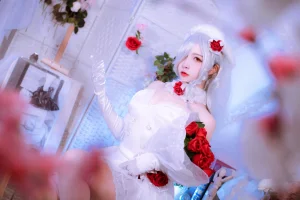 二佐Nisa《花嫁》主题写真：40张全套美图