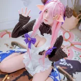 二佐Nisa《幻想娜鲁梅娅》主题写真：20张全套美图