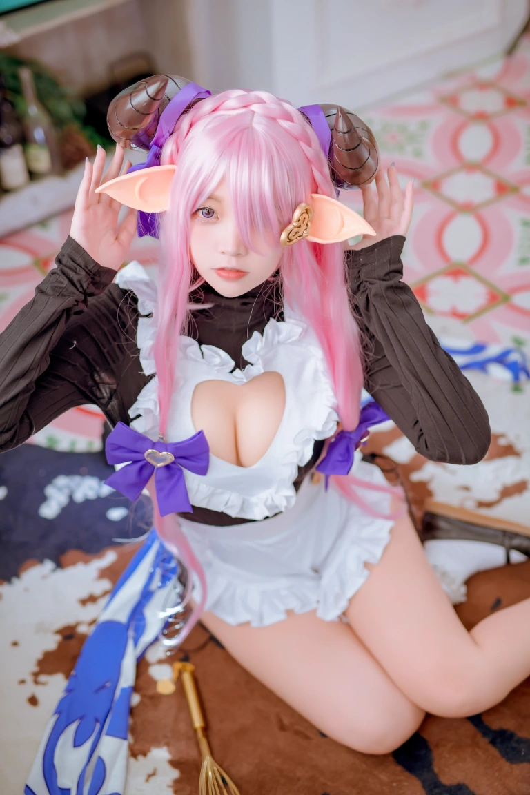 二佐Nisa《幻想娜鲁梅娅》主题写真：20张全套美图