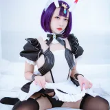 二佐Nisa《酒吞童子》主题写真：11张全套美图