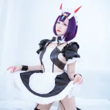 二佐Nisa《酒吞童子》主题写真：11张全套美图