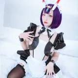 二佐Nisa《酒吞童子》主题写真：11张全套美图