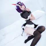 二佐Nisa《酒吞童子》主题写真：11张全套美图