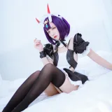 二佐Nisa《酒吞童子》主题写真：11张全套美图