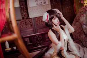 二佐Nisa《狂三旗袍》主题写真：31张全套美图