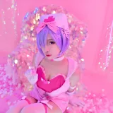 二佐Nisa《蕾姆1号本 蕾姆护士1》主题写真：40张全套美图