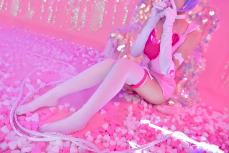 二佐Nisa《蕾姆1号本 蕾姆护士1》主题写真：40张全套美图