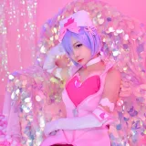 二佐Nisa《蕾姆1号本 蕾姆护士1》主题写真：40张全套美图