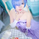 二佐Nisa《蕾姆1号本 生日》主题写真：12张全套美图