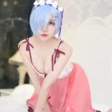二佐Nisa《蕾姆1号本 睡衣》主题写真：10张全套美图