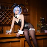 二佐Nisa《蕾姆1号本 兔女郎》主题写真：12张全套美图