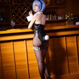 二佐Nisa《蕾姆1号本 兔女郎》主题写真：12张全套美图