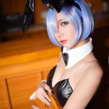 二佐Nisa《蕾姆1号本 兔女郎》主题写真：12张全套美图
