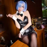 二佐Nisa《蕾姆1号本 兔女郎》主题写真：12张全套美图