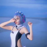 二佐Nisa《蕾姆1号本 泳衣2》主题写真：11张全套美图