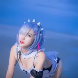 二佐Nisa《蕾姆1号本 泳衣2》主题写真：11张全套美图
