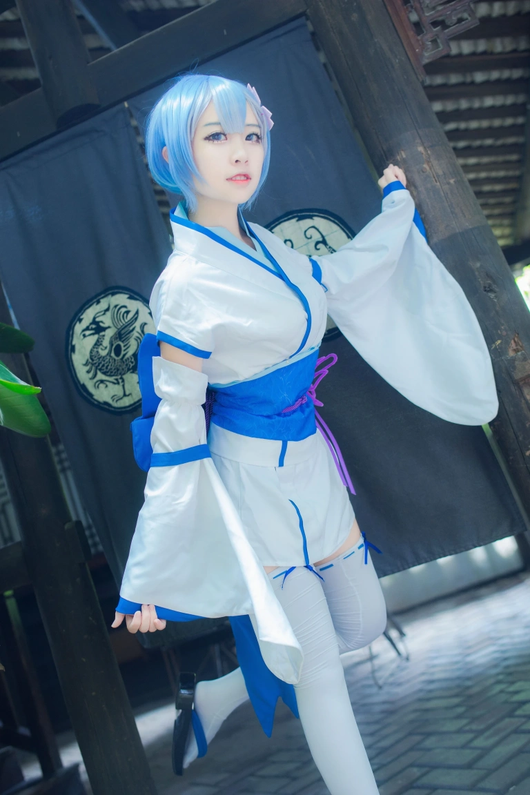 二佐Nisa《蕾姆1号本 幼年》主题写真：24张全套美图