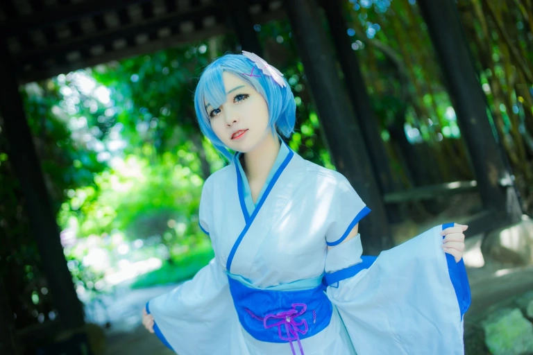 二佐Nisa《蕾姆1号本 幼年》主题写真：24张全套美图