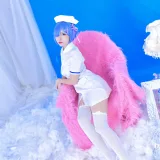 二佐Nisa《蕾姆2号本 蕾姆护士》主题写真：31张全套美图