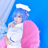 二佐Nisa《蕾姆2号本 蕾姆护士》主题写真：31张全套美图