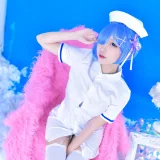 二佐Nisa《蕾姆2号本 蕾姆护士》主题写真：31张全套美图