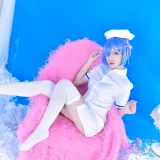 二佐Nisa《蕾姆2号本 蕾姆护士》主题写真：31张全套美图