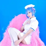 二佐Nisa《蕾姆2号本 蕾姆护士》主题写真：31张全套美图