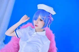 二佐Nisa《蕾姆2号本 蕾姆护士》主题写真：31张全套美图