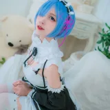 二佐Nisa《蕾姆2号本 蕾姆女仆》主题写真：33张全套美图