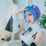 二佐Nisa《蕾姆2号本 蕾姆女仆》主题写真：33张全套美图