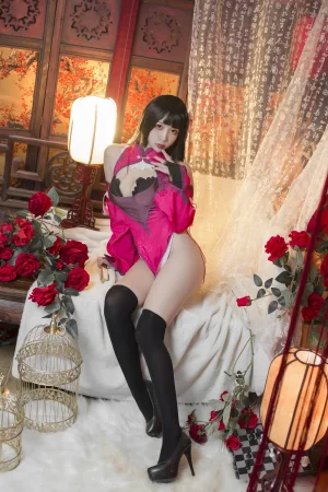 二佐Nisa《梦子旗袍》主题写真：28张全套美图